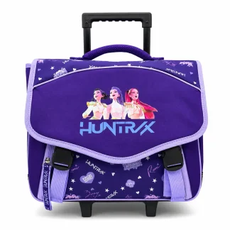 Licence Kpop Demon Hunters - Cartable 41cm à roulettes avec 2 compartiments