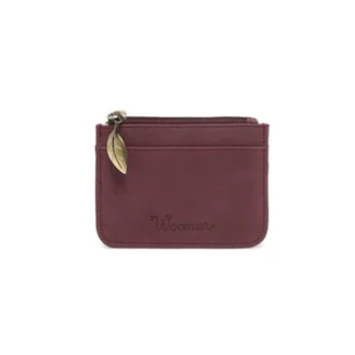 Porte-cartes Prune- Pratique et Vegan