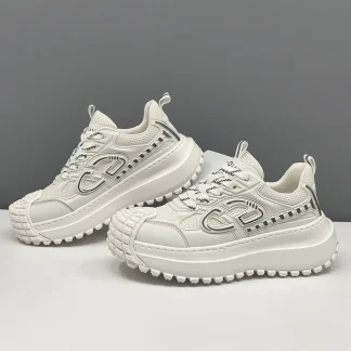 Men Fashion Breathable Casual Thick Soled Sneakers