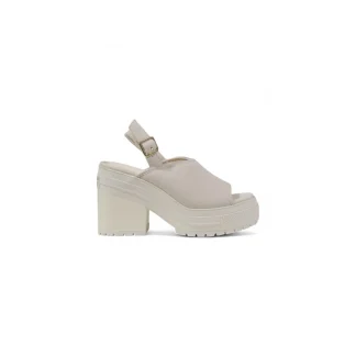 Converse Sandales en cuir beige Chuck 70 pour femmes