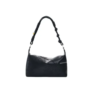 Sac à main noir Desigual avec sangle d'épaule et poches