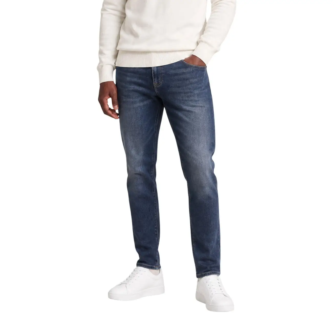 Tommy Hilfiger Jeans Slim Scanton Bleus en Coton pour Homme